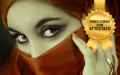 Video curso de maquillaje de noche árabe en línea + certificado