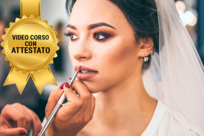 Cours vidéo en ligne sur le maquillage du jour de la mariée + certificat